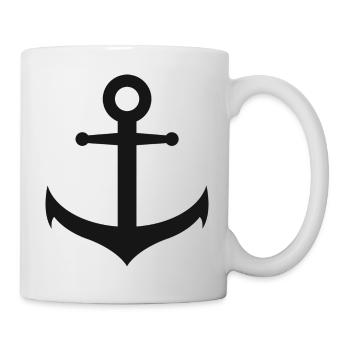 sailor captain ship boat seemann kapitaen segelboo - Tasse - Weiß - Rechts