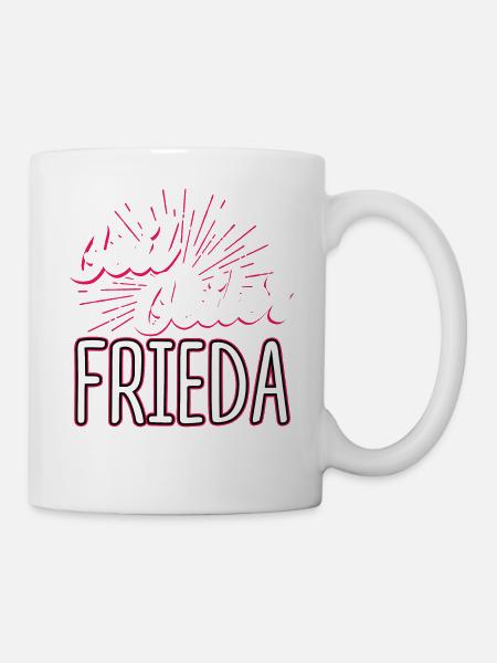 FRIEDA - Geil - Tasse - Weiß