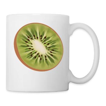 kiwi - Tasse - Weiß - Rechts