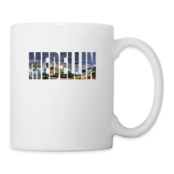 Kolumbien Medellín - Tasse - Weiß - Rechts