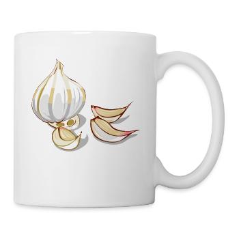 Ail Garlic - Mug blanc - blanc - Droite
