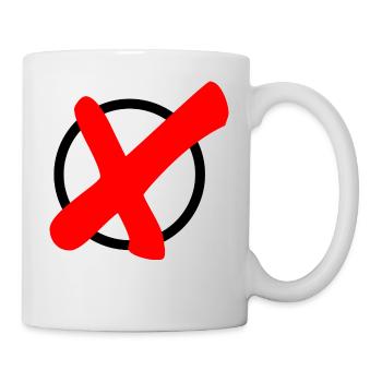 Cross election - Mug - white - Right