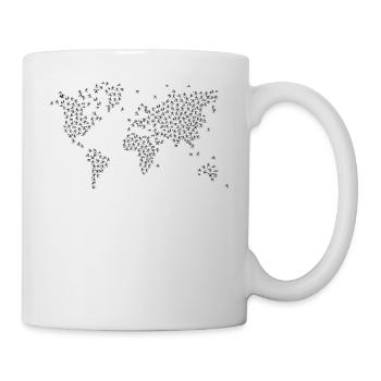 Sports in the world - Mug - white - Right