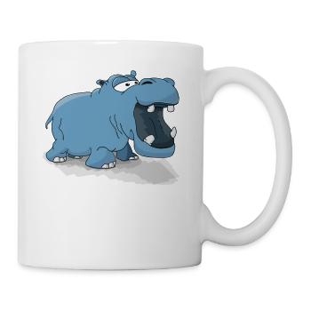 hippo - Mug blanc - blanc - Droite