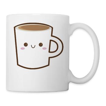 sweet coffee mug kawaii - Mug - white - Right