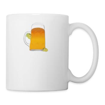 bier - Tasse - Weiß - Rechts