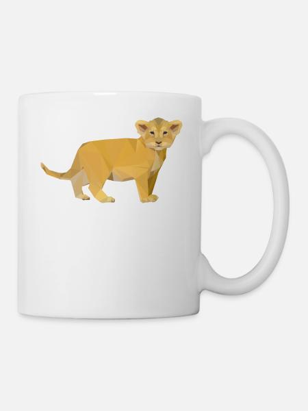 Baby Löwe - Tasse - Weiß