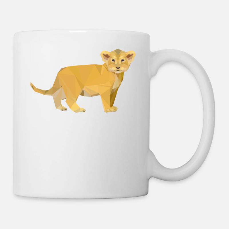 Baby Löwe - Tasse - Weiß