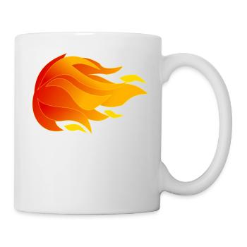 Flames - Mug - white - Right