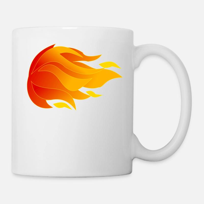 Flames - Mug - white