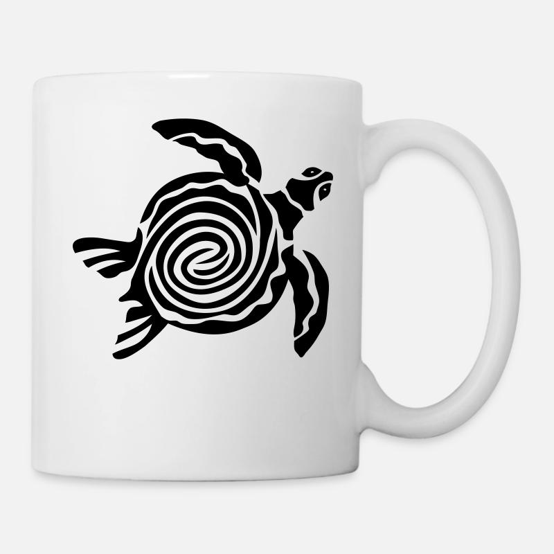 turtle schildkröte - Tasse - Weiß