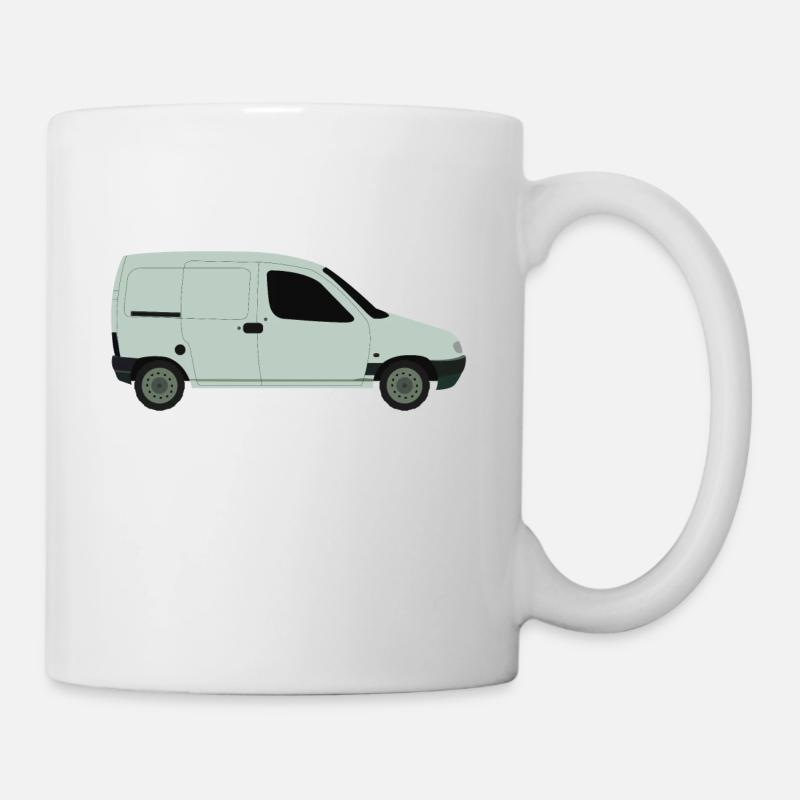 van - Mug blanc - blanc