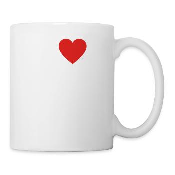 Bayern basst bier bayrisch Radler - Tasse - Weiß - Rechts