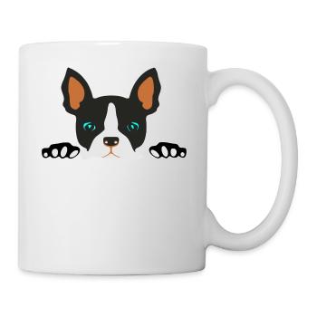 Bulldog with legs - Mug - white - Right