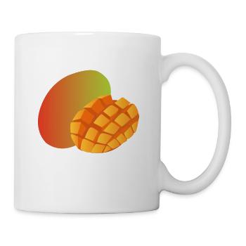 Mango Geschenkidee - Tasse - Weiß - Rechts