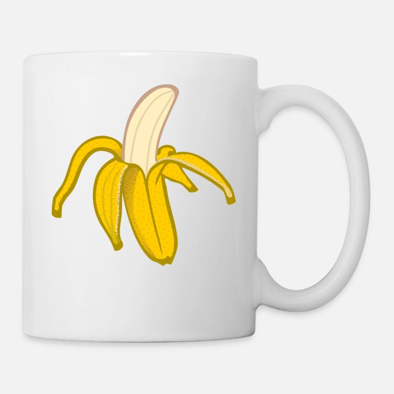 Peeled Banana - Mug - white