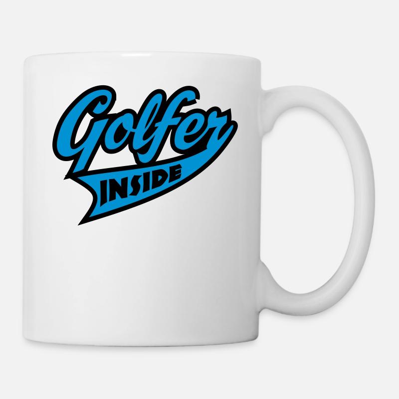 golf - Mug blanc - blanc