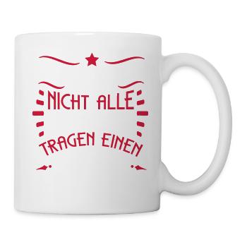 Koch! Superheld ohne Umhang - SHIRTBUBBLE - Tasse - Weiß - Rechts