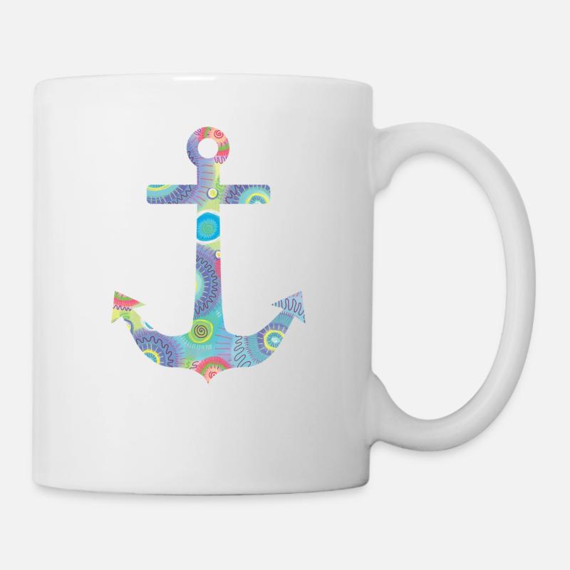 Anker - Tasse - Weiß