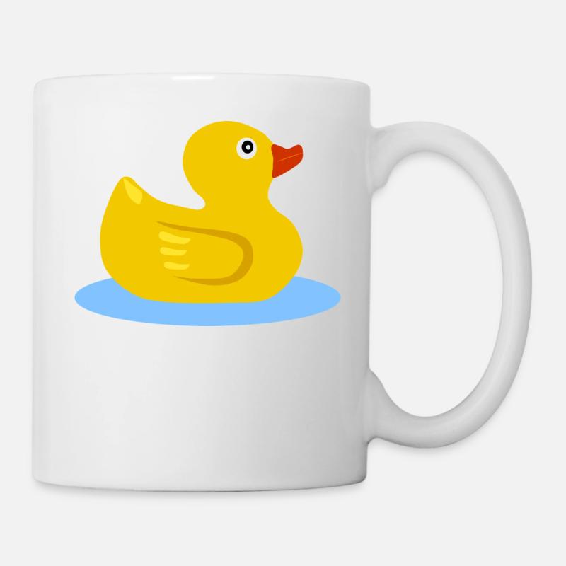 rubber duck - Mug - white