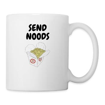 SEND NOODS - Tasse - Weiß - Rechts