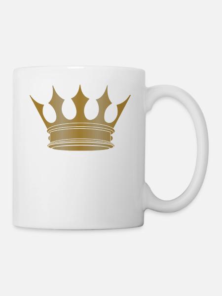 Krone - Tasse - Weiß