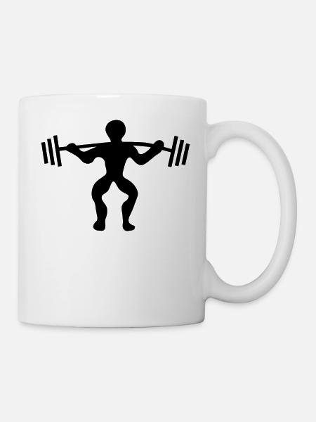 Bodybuilders - Mug blanc - blanc