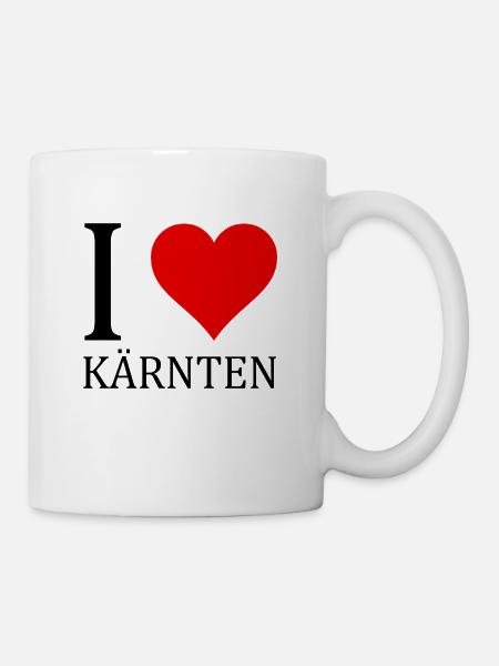 I love Carinthia Gift Austria Idea - Mug - white