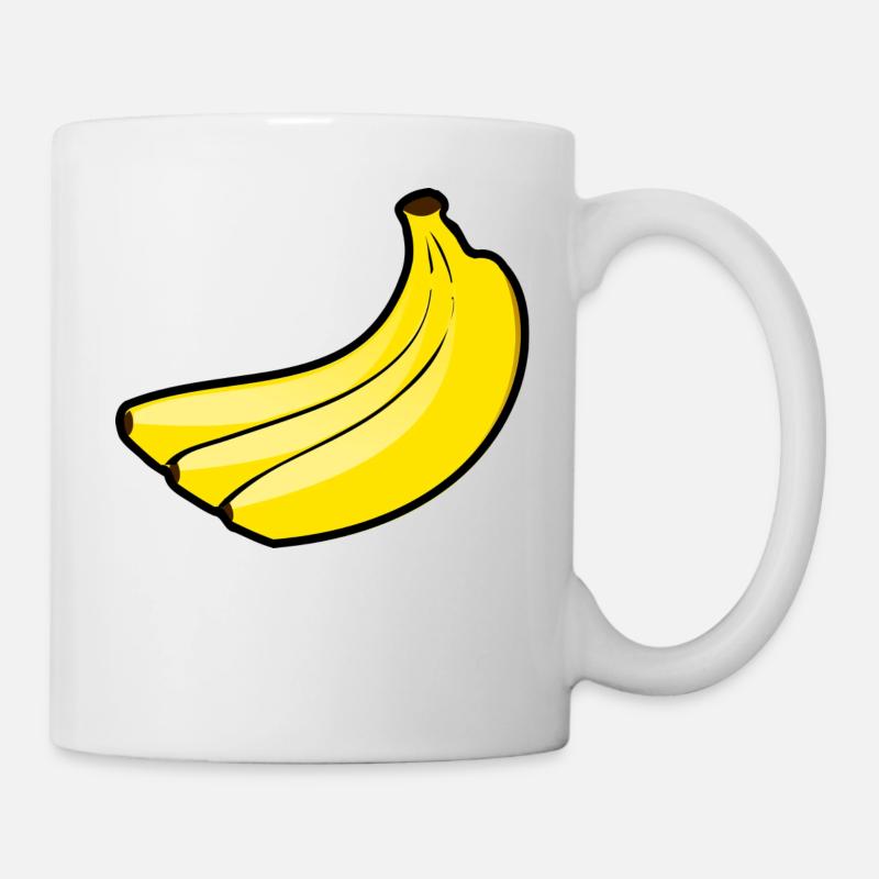 banana - Mug - white
