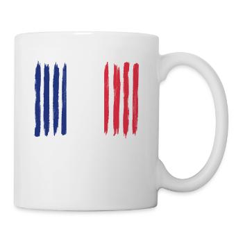 Roots maison home love fier France png - Mug blanc - blanc - Droite