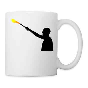 Fan Hooligan - Tasse - Weiß - Rechts