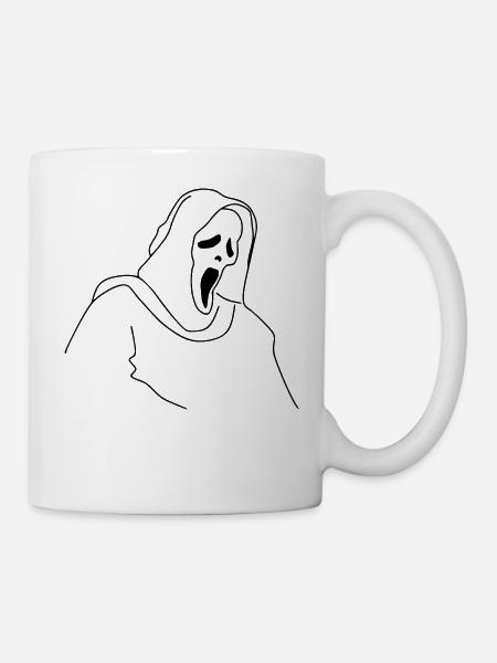 Scream Halloween - Mug blanc - blanc