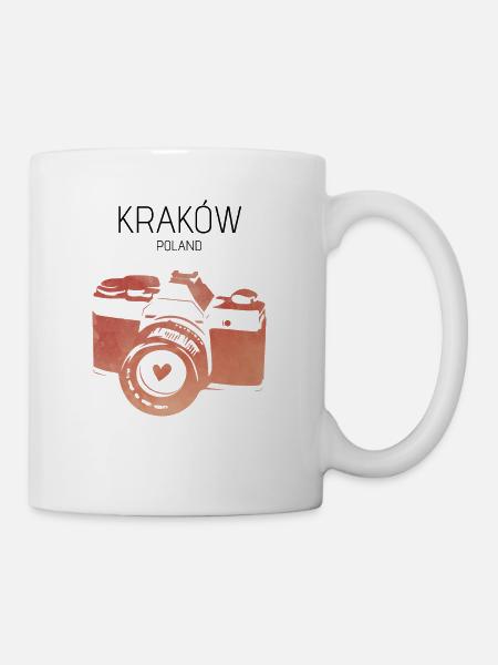 Caméra Kraków - Mug blanc - blanc