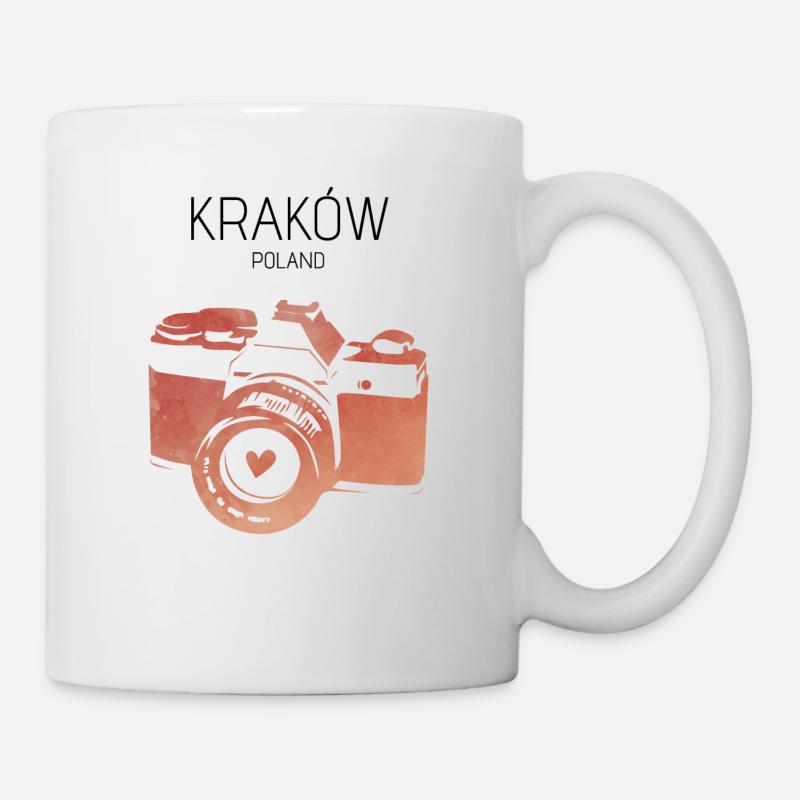 Kamera Kraków - Tasse - Weiß