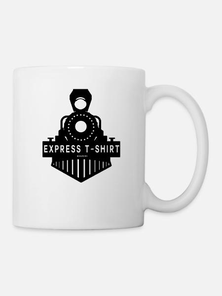 TRAIN EXPRESS-T-SHIRT - Tasse - Weiß