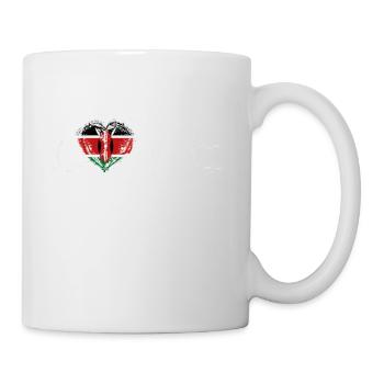 Liebe Heimat Wurzeln Home Stolz Land Kenia png - Tasse - Weiß - Rechts