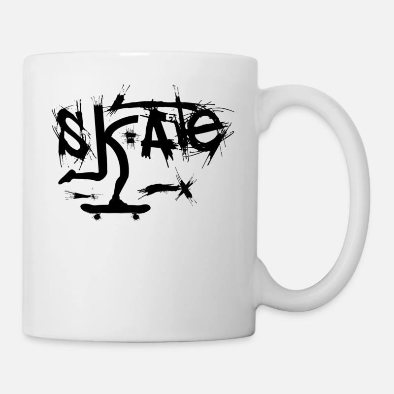 Skate BN - Tasse - Weiß