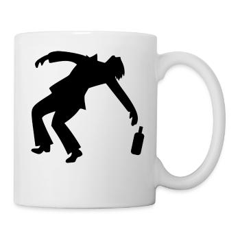 Drunk Man - Mug - white - Right
