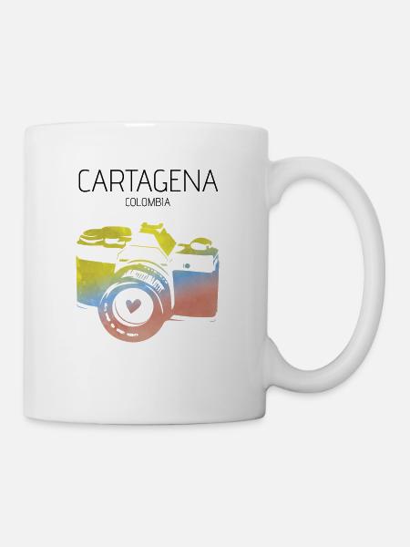 Colombia, Cartagena - Mug - white