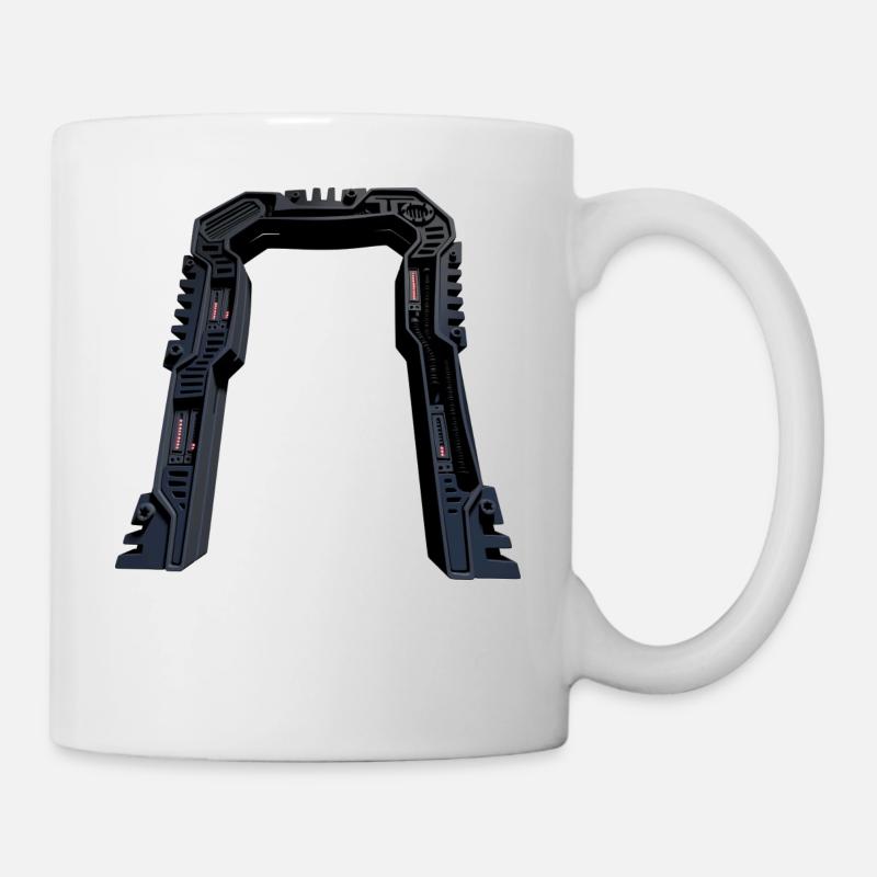 Stargate - Portal - Beamer - Mug - white