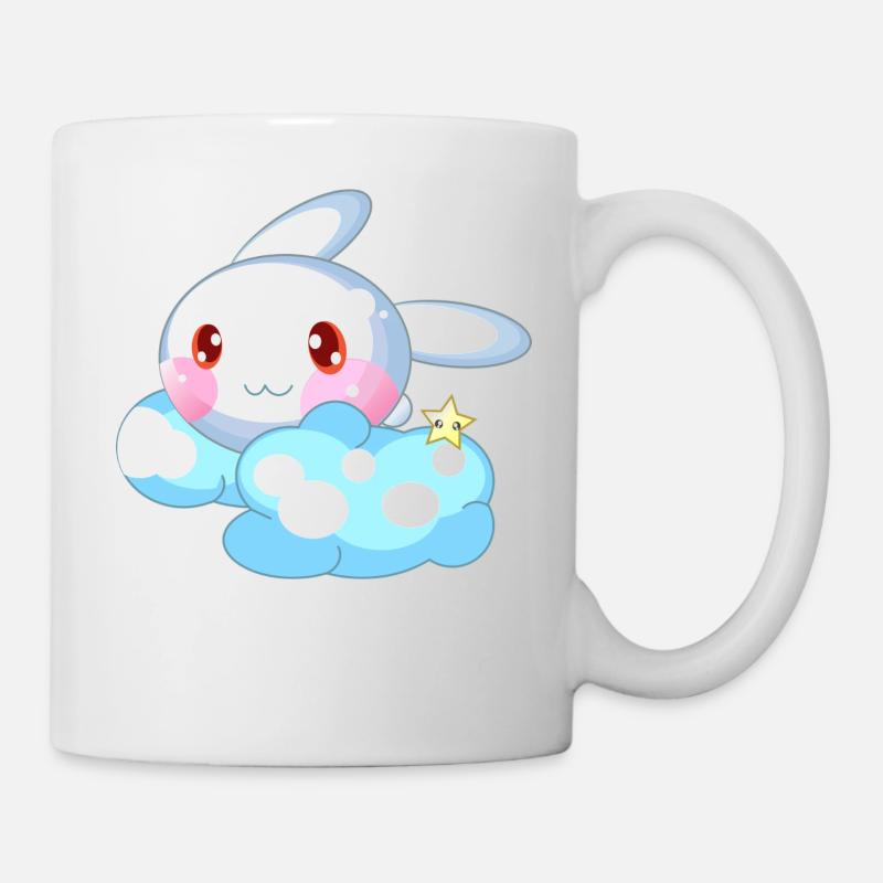 Lapin doux enfants - Mug blanc - blanc