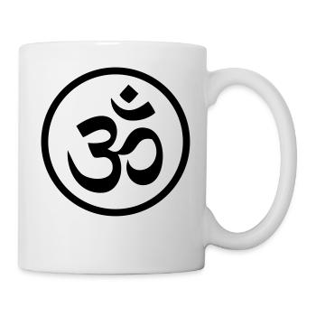 OM mantra symbol - Tasse - Weiß - Rechts