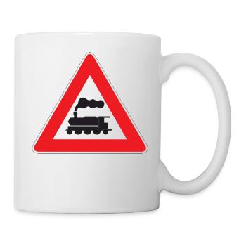 Train Attention - Mug - white - Right