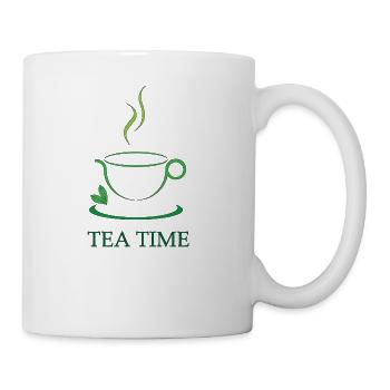 Teatime tea tea love tea time - Mug - white - Right