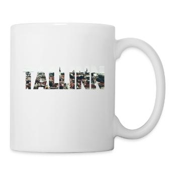 Tallinn Estland Photoart City Stadt Altstadt - Tasse - Weiß - Rechts