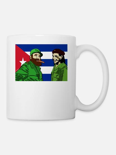 Fidel & Che Tee - Mug blanc - blanc