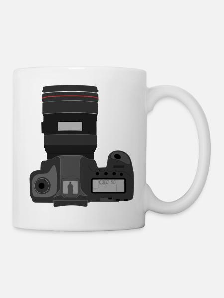 Spiegelreflex Kamera Geschenkidee Sonderangebot - Tasse - Weiß