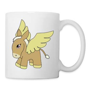 Cute unicorn motif as a gift idea - Mug - white - Right