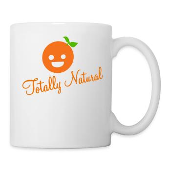 Totally natural orange - Mug - white - Right