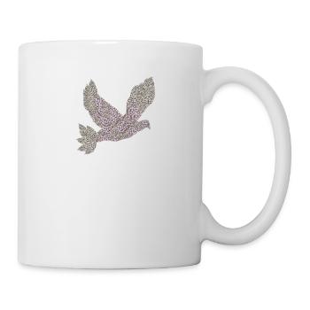 dove of peace - Mug - white - Right